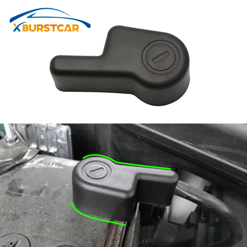 

ABS Car Battery Negative Terminal Cover Fit for Mitsubishi Mirage G4 Attrage Space Star Outlander Lancer Power Batteries Covers