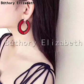 

Pendientes colgantes de acrílico de colores bohemios para mujer, pendientes colgantes de resina de estilo Vintage, pendientes de