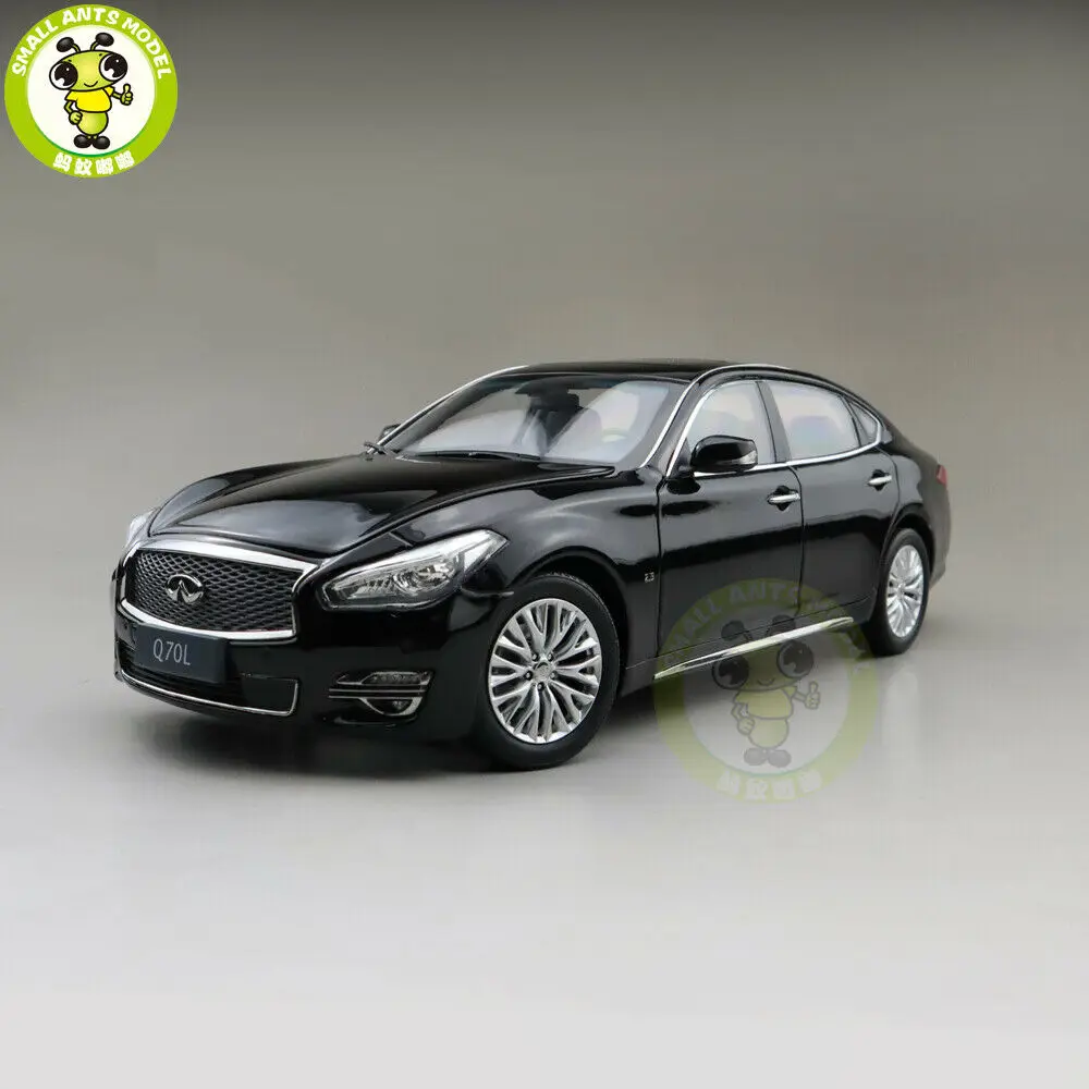 1/18 Q70L Q70 литые модели автомобилей игрушки для мальчиков и девочек подарки черный
