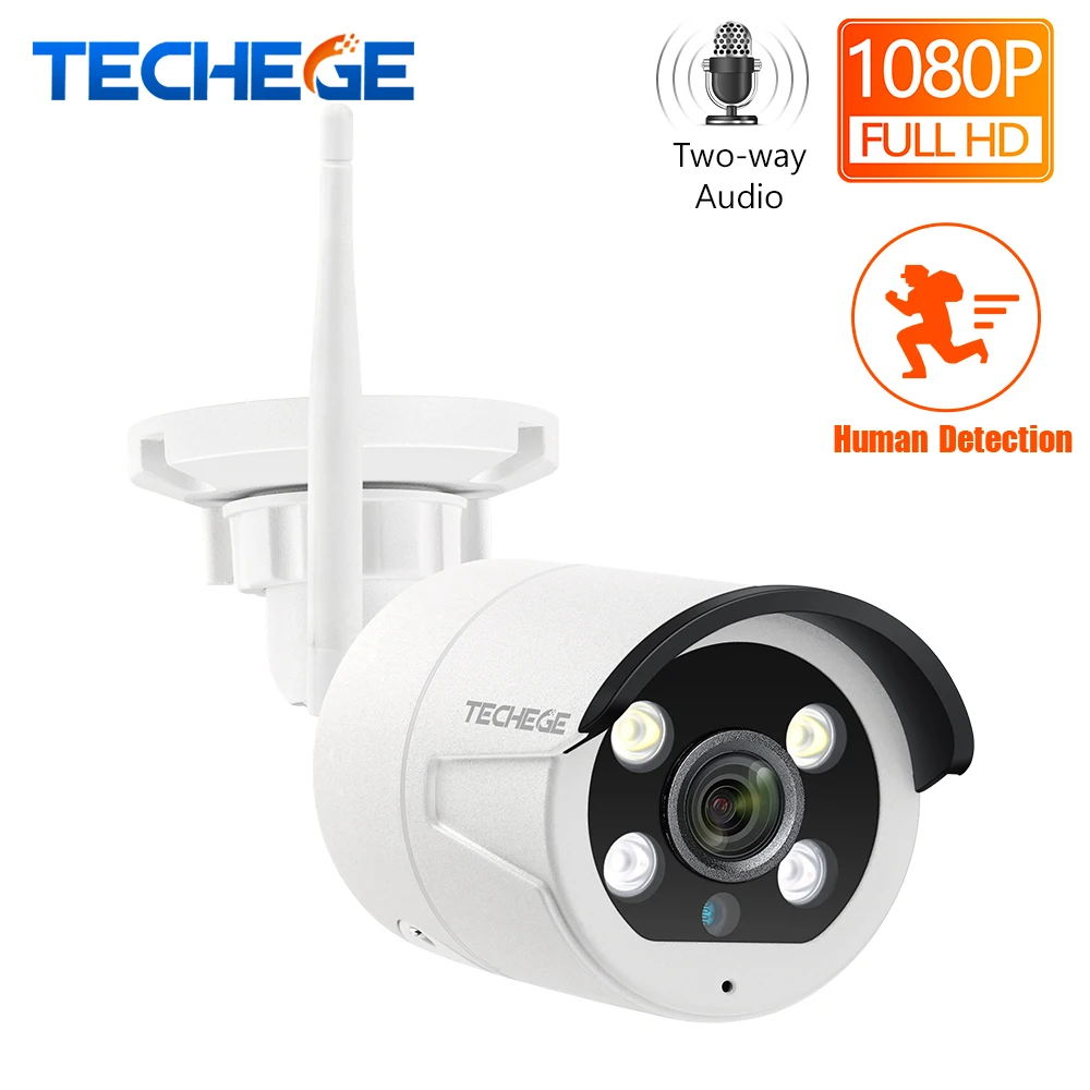 Techege мини 1280*720 P WI-FI IP Камера аудио Водонепроницаемый HD сети 1.0MP Wi-Fi камера Nignt видения и беспроводной камера yoosee