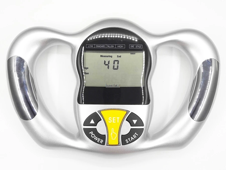 Мониторинг цифровой ЖК-анализатор жира тестер измерения калорий калькулятор для похудения тела жира измерительный прибор с телом