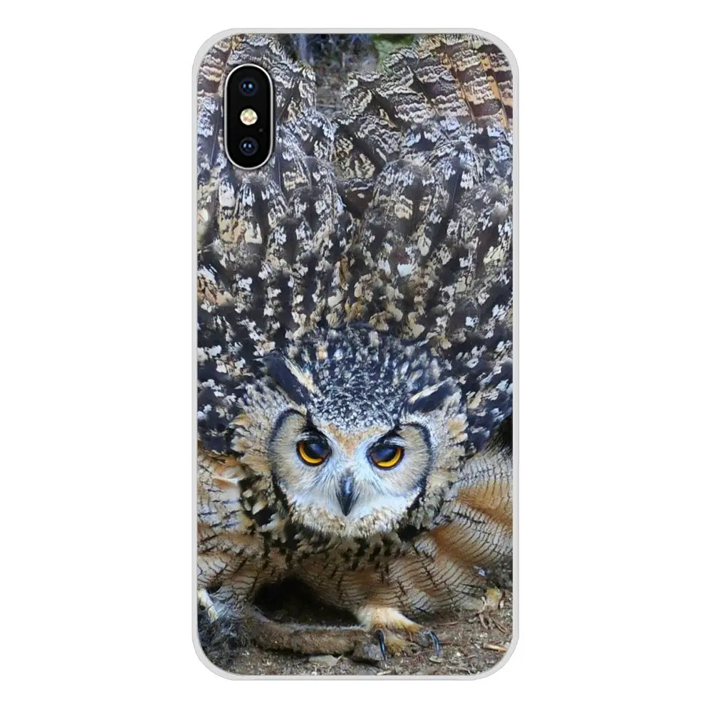 images 8 Силиконовые чехлы-накладки для huawei G7 G8 P7 P8 P9 P10 P20 P30 Lite Mini Pro P Smart плюс Птица орел животного сова ночь - Цвет: images 8