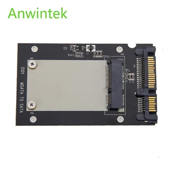 

New 50mm Small board mSATA SSD to 2.5" SATA Drive Converter Adapter msata adaptor For Windows2000/XP/7/8/10 for Vista Linux Mac