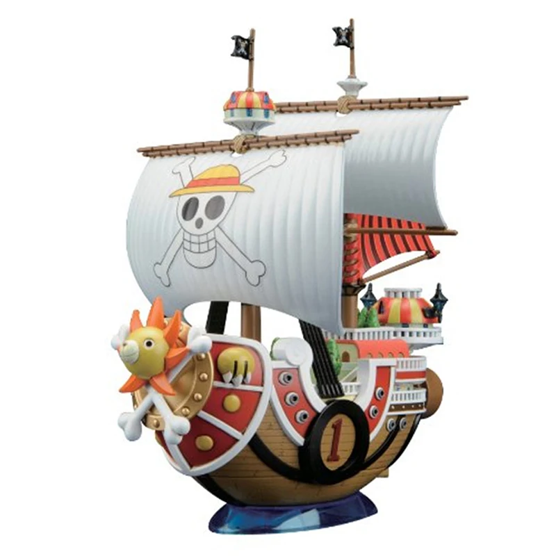 Оригинальная модель Bandai One Piece Great Ship 01 Wanli Sunshine Sonny в сборе фигурки игрушки