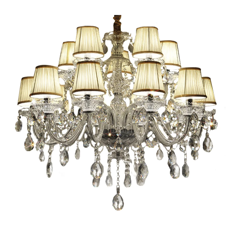 

Home Improvement Living Foyer Crystal Chandelier Candle Modern Dining Room Lamp Bedroom Double Chandelier Lighting