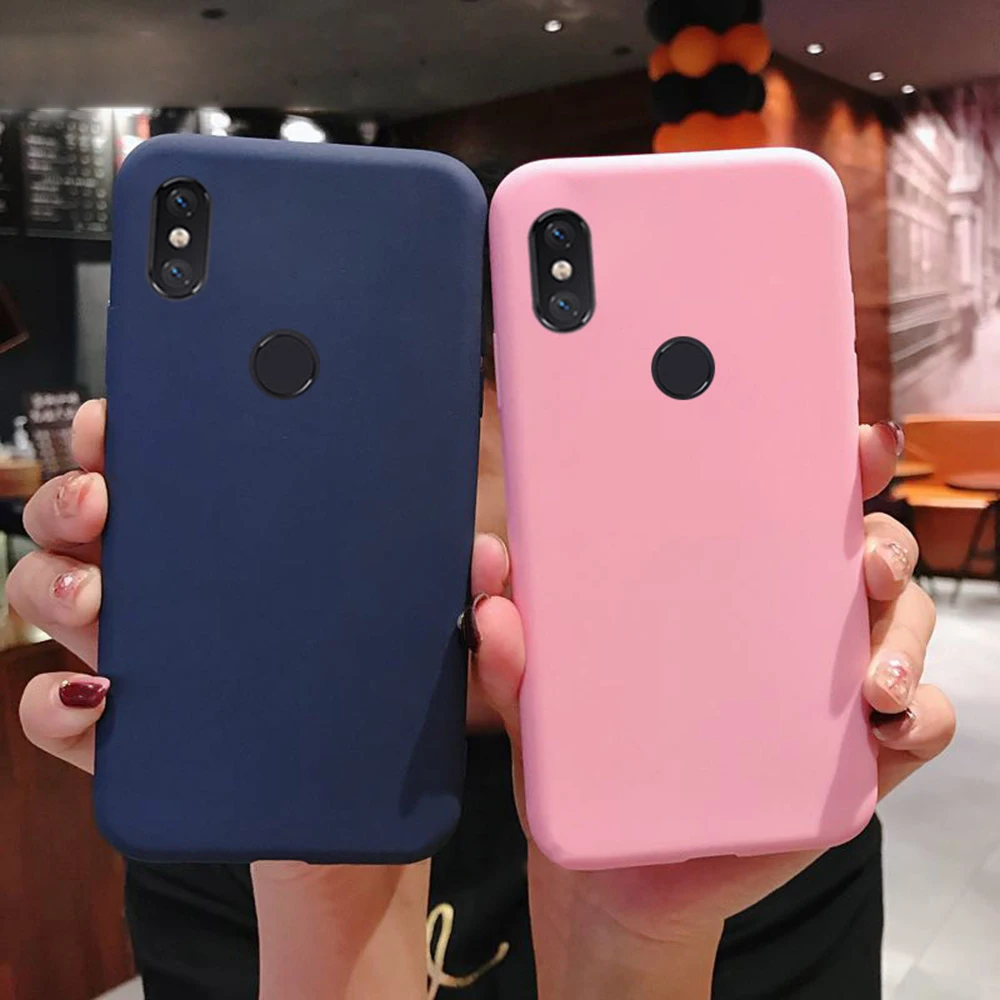 Силиконовый чехол карамельных цветов для Xiaomi Redmi Note 5 7 Pro 6 Mi 8 Lite 9 SE Ультратонкий