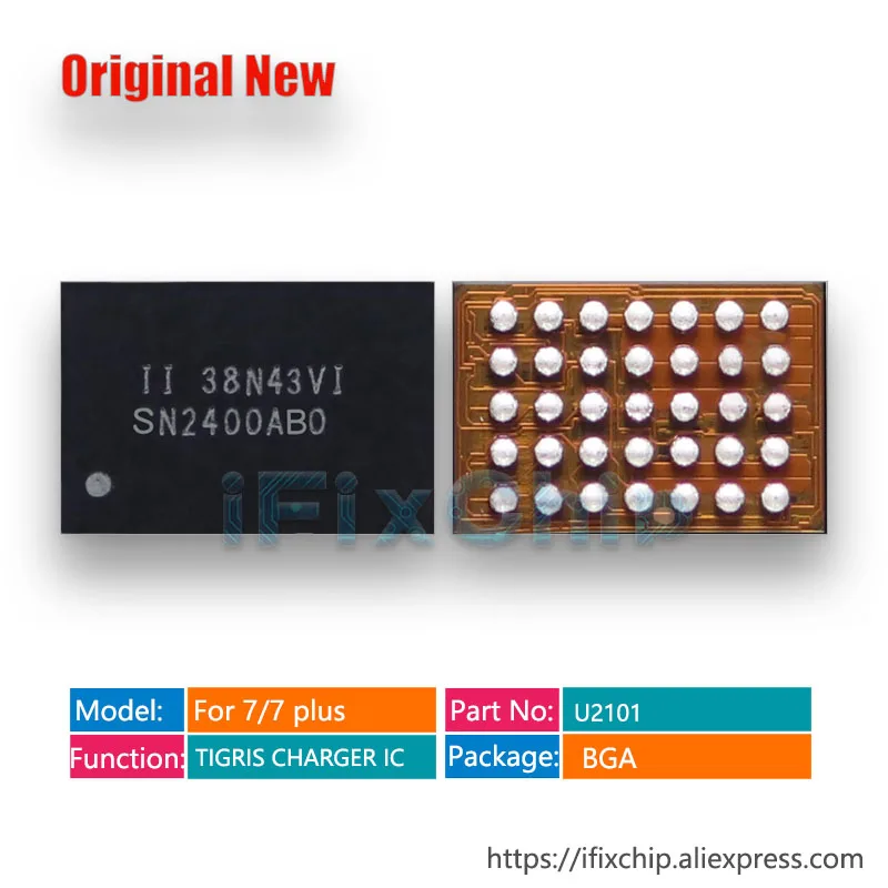 5 шт./лот U2101/SN2400AB0/PN2400A0A USB зарядка для iphone 7/7 plus/7 plus Чип зарядного устройства с