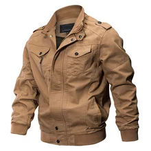 Мужская куртка в стиле милитари, куртка-пилот, куртка-бомбер, тактическая куртка ВВС, Мужская Осенняя повседневная куртка, Jaqueta Masculina, одежда размера плюс, 6XL