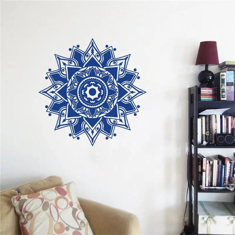 Buddhist Motifs Mandala Flower Wall 