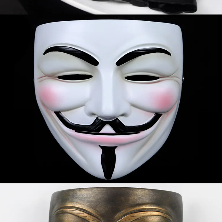 V For Vendetta Payday: The Heist Female Robber аниме Наруто Учиха Мадара Мстители муравей Джокер Косплей Маска вечерние на Хэллоуин