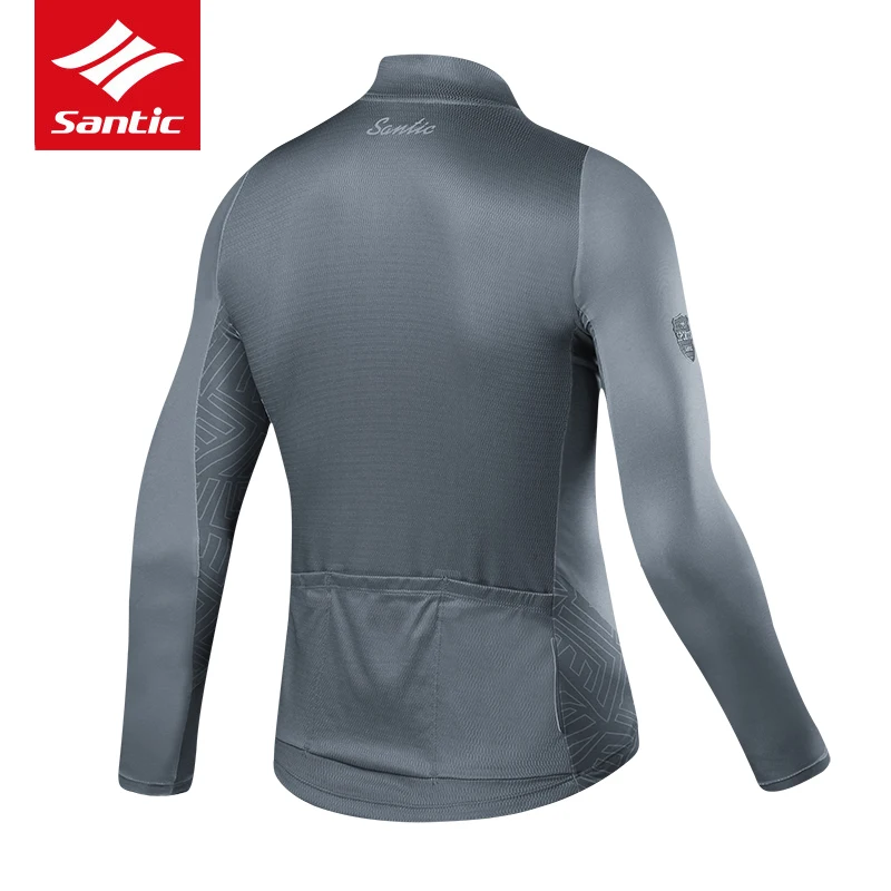 Santic, длинный рукав, для велоспорта, мужская, Pro, MTB, для шоссейного велосипеда, Джерси, полиэстер, дышащая, быстросохнущая, для велоспорта, джерси, одежда для велоспорта