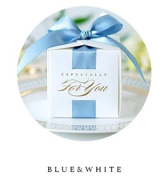 blue Квадратный Бумага конфеты коробки, свадебные сувениры bonbon Подарочная коробка Упаковка для шоколада, ручная работа подарки сумки вечерние украшения Кахас для подарков - Цвет: blue