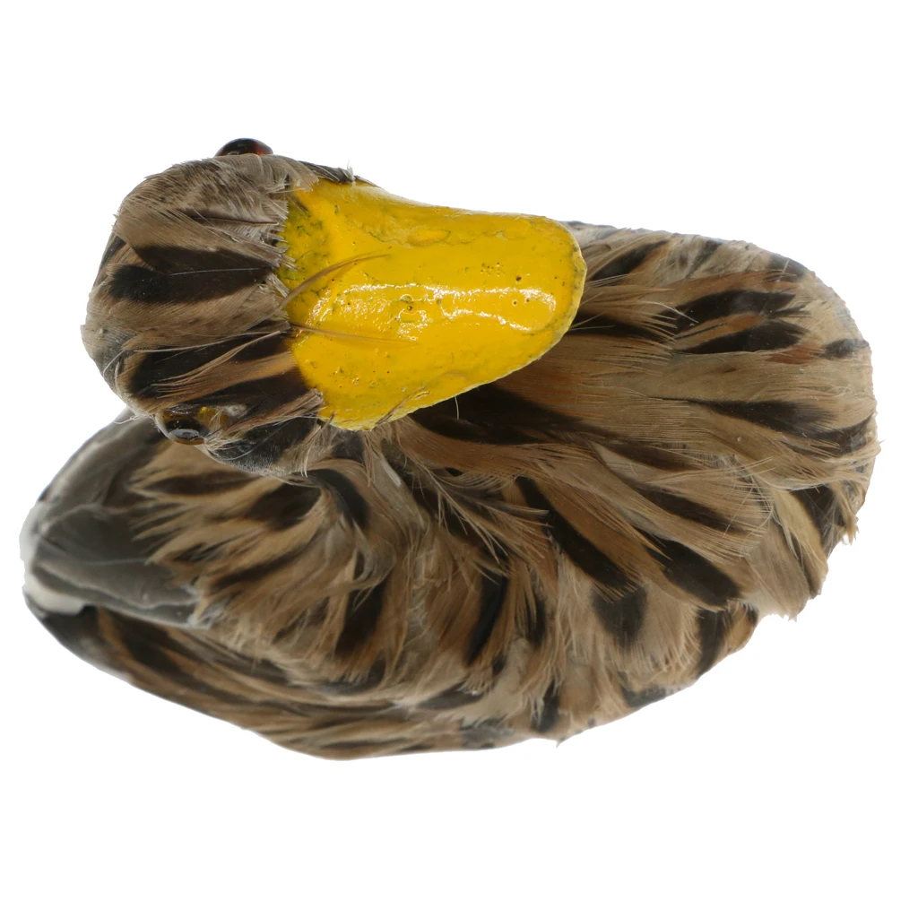 Various Realistic Duck Ornament Figure Outdoor Home Garden Water Pond Decoration DIY Vivid Artificial Feather Craft