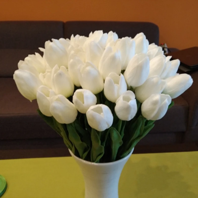 10 шт. красивые тюльпаны Флорес Искусственные цветы Tulipany тюльпаны поддельные цветы рождественские украшения для дома свадебный Декор 35 см 10 шт. красивые тюльпаны Флорес Искусственные цветы Tulipany тюльпаны поддельные цветы рождественские украшения для дома свадебный Декор 35 см