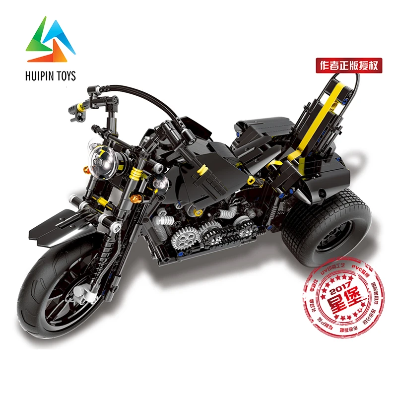 853 шт. XINGBAO строительные блоки легое техника XB-03020 freeweler MKII-Reborn тяжелый мотоцикл модель детских игрушек Кирпичи
