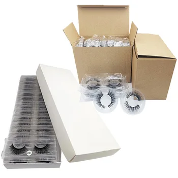 

1 Pairs 3D Mink False Eyelashes Natural Thick Densely Entirely Handmade Eyelash Volume Lashes Extension Wholesale