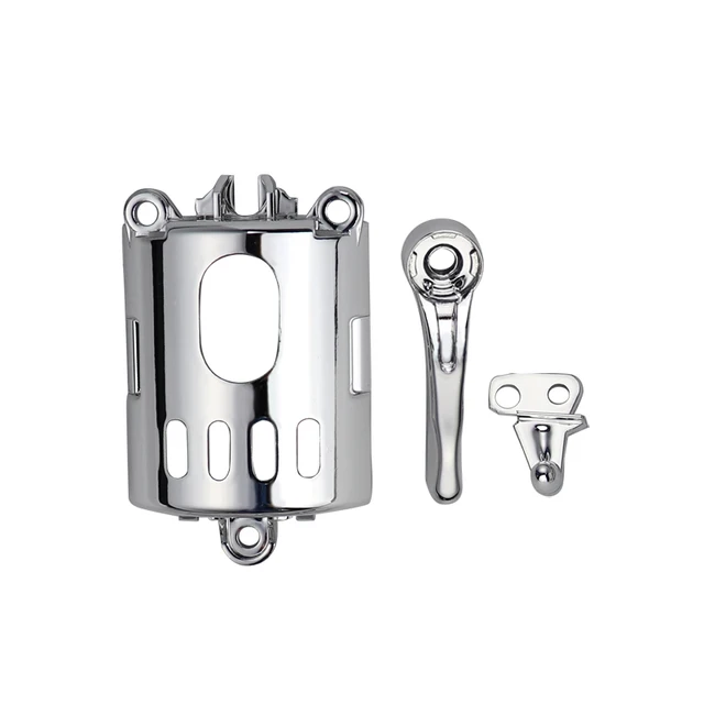 Set DIY Modified Shell For 8148 Electric Hair Clipper Accessories Barber Hair Trimmer Case Motor Cover Switch 4color wireless 3pce Silver