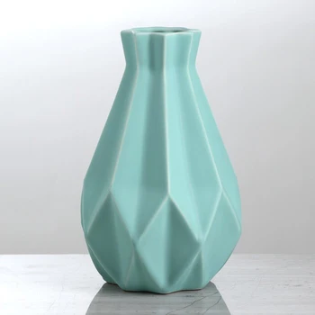 

Table vase "Origami" No. 1, geometry, turquoise, 21 cm 3899128