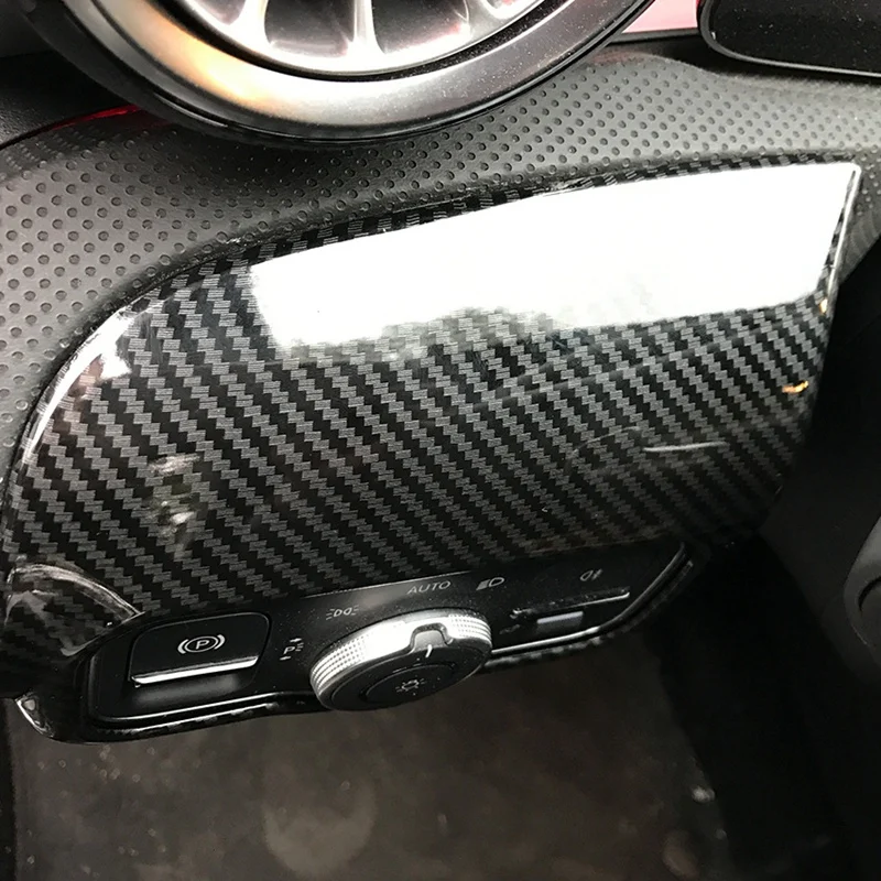 Автомобильный светильник, панель управления, накладка, наклейка для Mercedes Benz a Class W177 C118 A180 A200 A220 Cla200, аксессуары для стайлинга автомобилей