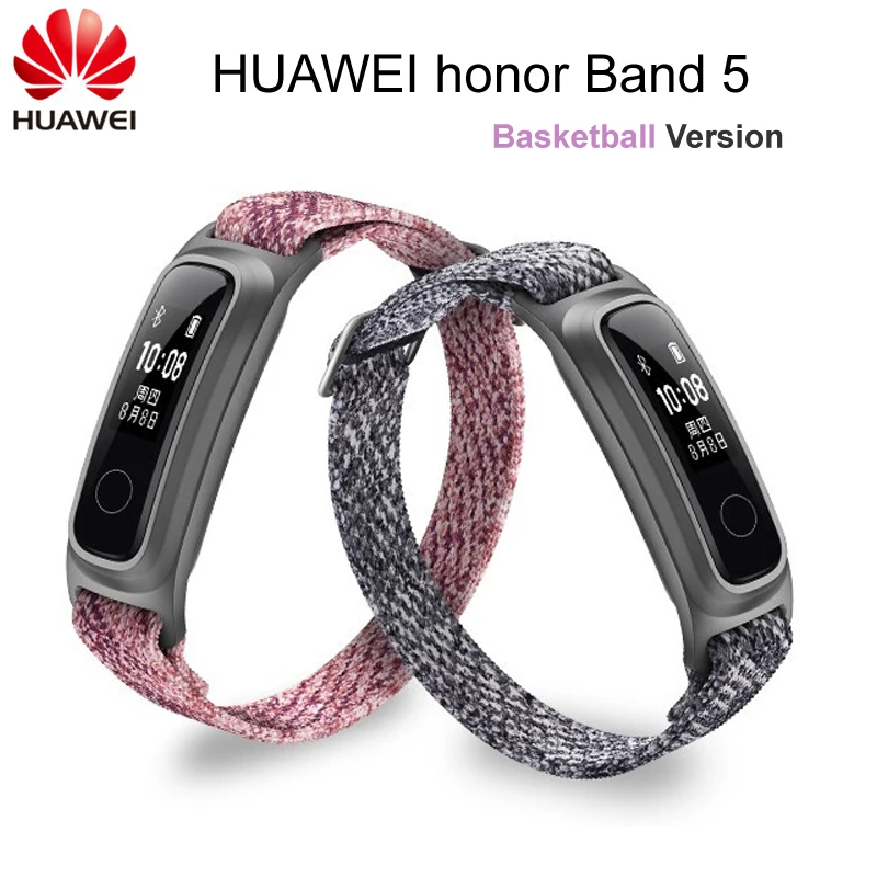 Huawei Band Kehormatan 5 Basket Edisi Smart Gelang AMOLED Smartwatch Denyut  Jantung Kebugaran Tidur Tracker Sport GPS Band|Pintar Gelang| - AliExpress