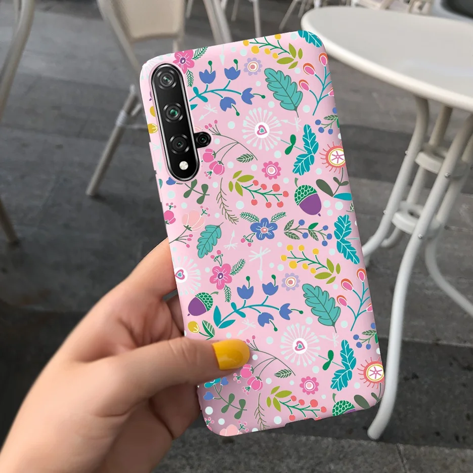 Stylish Painted Silicone Soft TPU Phone Case Cover