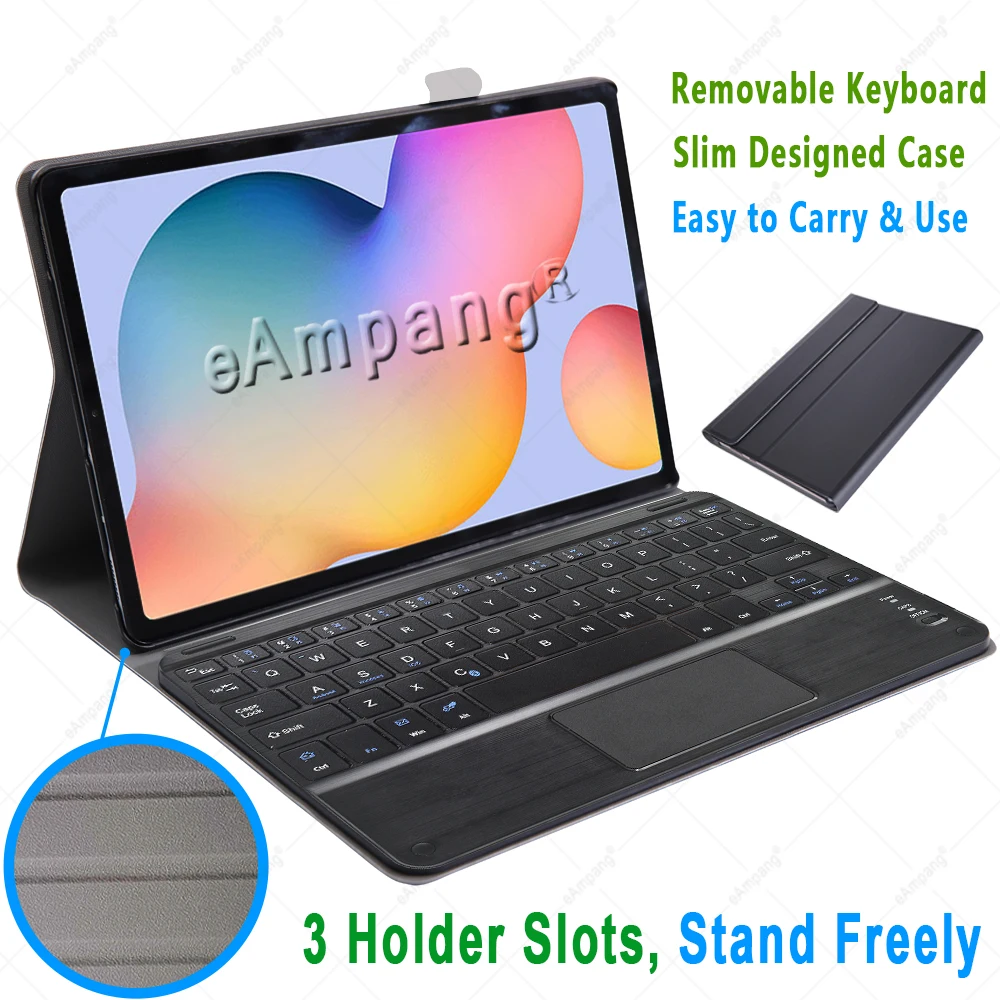 Touchpad Keyboard Case For Samsung Galaxy Tab S6 Lite S7 11 S5E S4 S6 A8 10.5 A7 10.4 A 10.1 A 10.5 Keyboard Cover Case