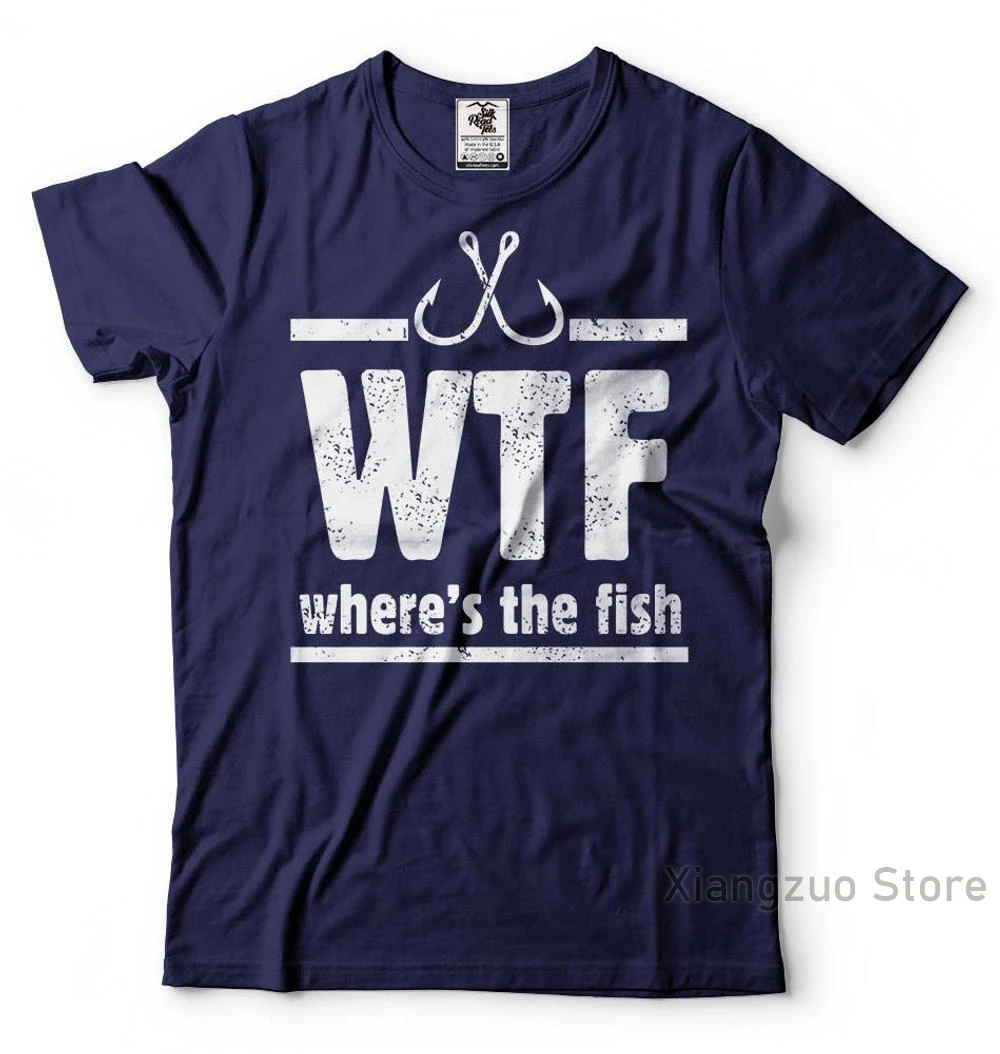 Funny Fishing Gifts WTF Where's The Fish Long Sleeve Shirt