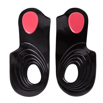 

1 Pair Massage PU Gel Tool Flat Women Men Foot Care Inserts X O Type Feet Correction Insoles Weight Loss Arch Support Pronation