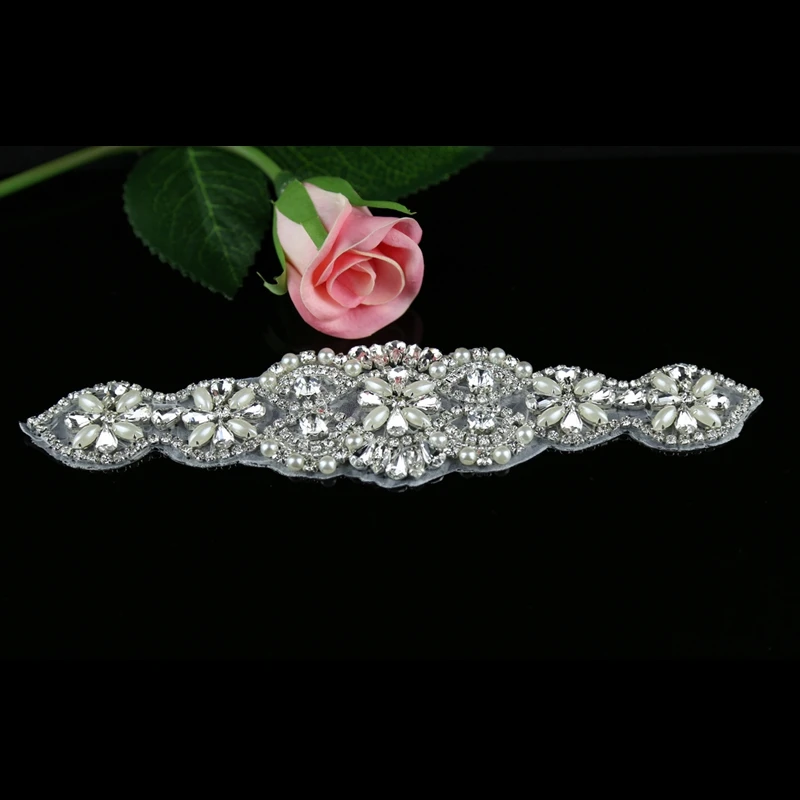 Винтажная искусственная отделка бриллиантовая стразы аппликация|applique beaded|applique