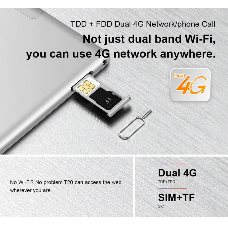 Teclast T20 планшетный ПК Android планшеты 10 1 дюймов нетбук 4G ram 64GB rom 2560*1600 MT6797 Helio X27 Deca Core