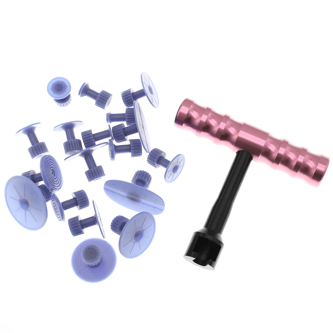 

EIDRAN Universal Car T-Bar Hammer Puller Lifter Paintless Dent Pit Repair Tool