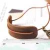 Genuine Leather Notebook Closer Protective Leather Piece With Repair Rubber Band For Handmade Travel Journal Accessories 2