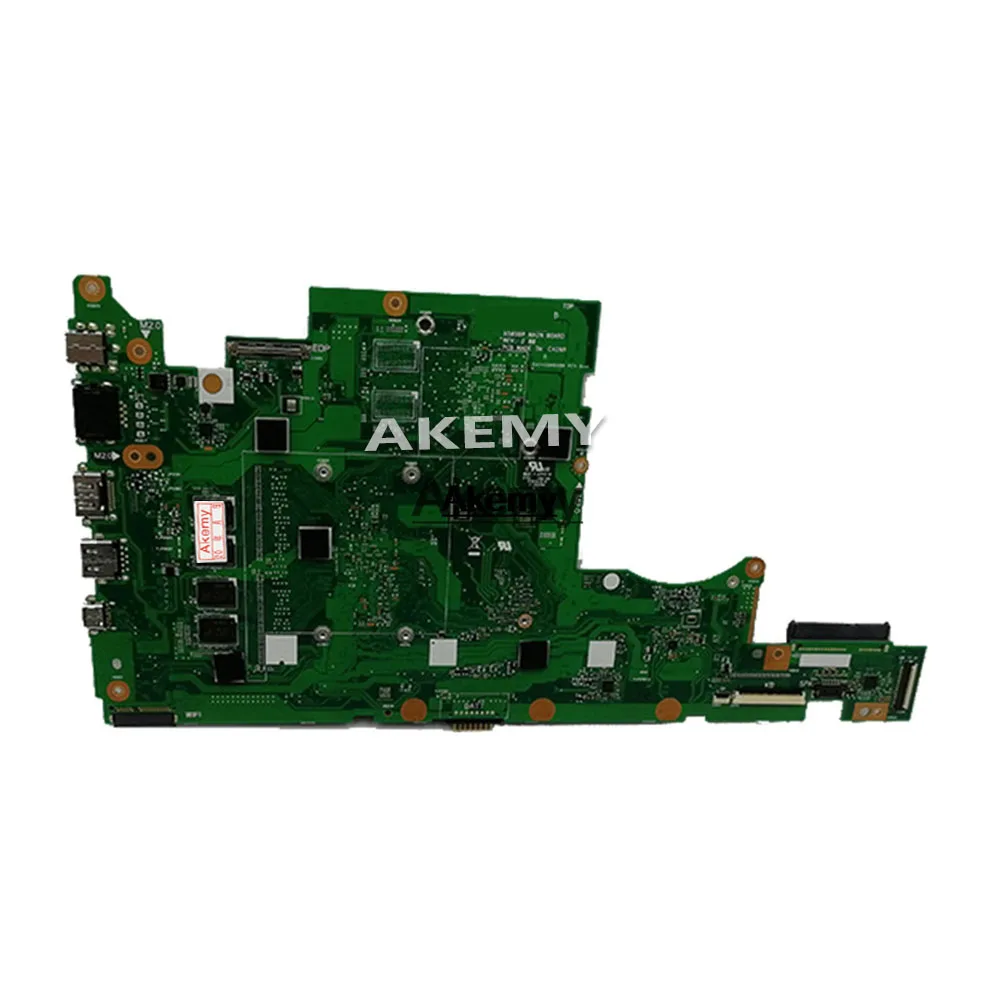 X505BA материнская плата для ноутбука For Asus X505B X505BP 100% тест 4 Гб RAM E2 9400 CPU|Материнские