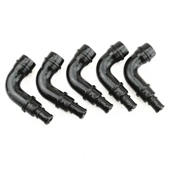 

HONGGE 5Pcs/Set Oil Breather Vacuum Vent Hose for A3 A4 A6 TT Golf MK4 Passat Polo Leon Ibiza Toledo 1.8T 06A 103 213F WG1795371