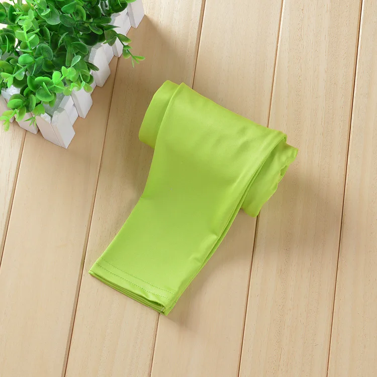 LG Штаны для девочек модные детские узкие брюки однотонные леггинсы для детей От 2 до 9 лет капри для девочек хлопковые леггинсы для малышей - Цвет: LG