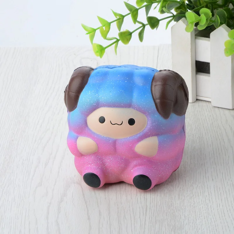 Kawaii Squishy Antistress Entertainment Rebound Toy Squishe animal Alpaca Children Stress Relief Anti stress Toys Squeeze 3