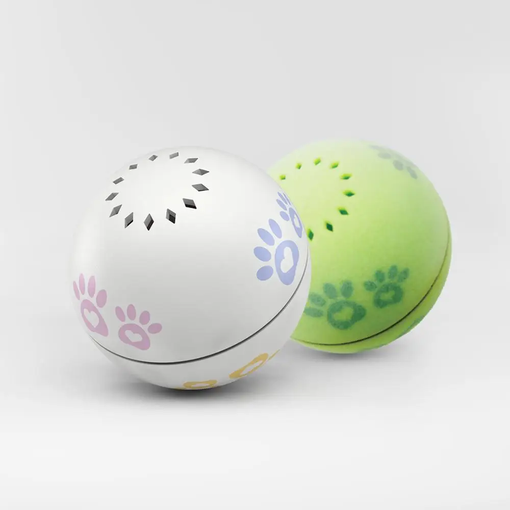  New Xiaomi Petoneer Pet Smart Companion Ball Cat Toy Built-in Catnip Box Irregular Scrolling Funny  - 4000070654025