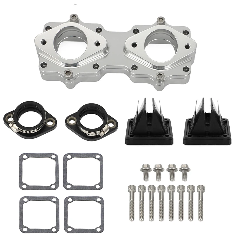 For 33mm 34mm 35mm & 36mm New Billet Intake Manifolds Boots Keihin Mikuni Reed Valve Carb Carburetors Yamaha Banshee YFZ350 | Автомобили