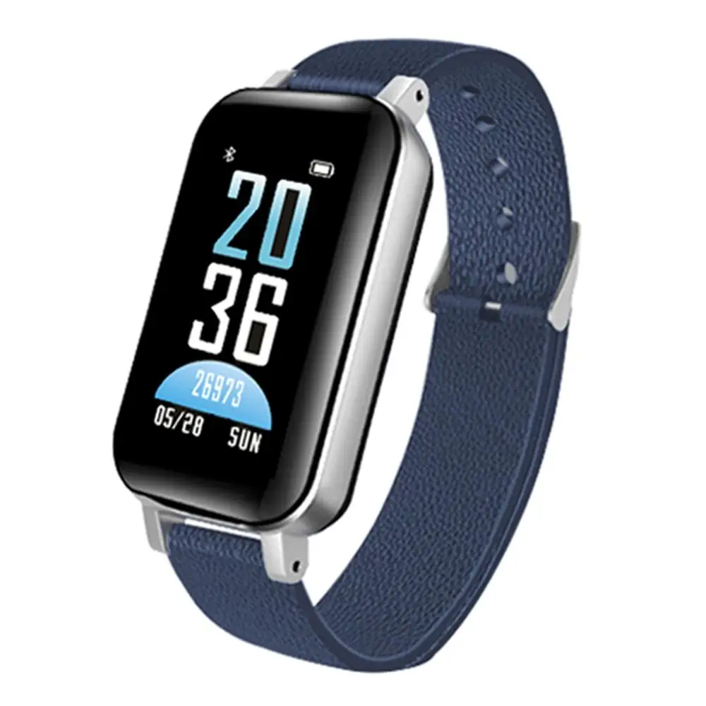 

T89 Smart Binaural Bracelet Watch Touch Color Screen Smart Sports Bracelet Wireless Bluetooth Headset 2-in-1