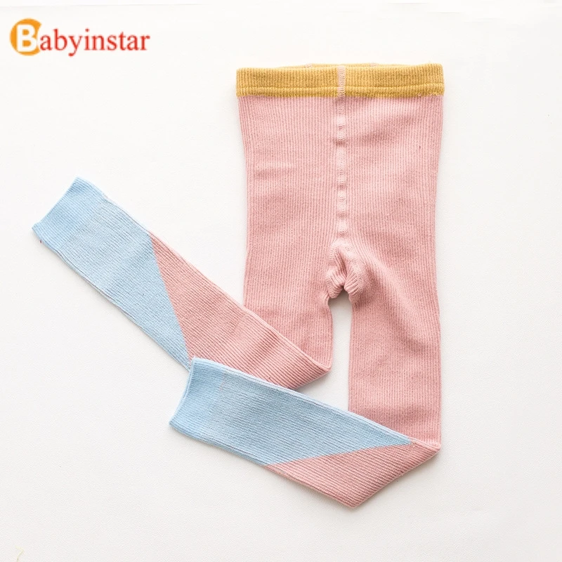 Babyinstar 6 цветов леггинсы для девочек детская одежда хлопковые леггинсы штаны для девочек детская одежда