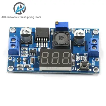 

LM2596 BUCK 3A DC-DC Voltage Adjustable Step-Down Power Module + Blue LED Voltmeter