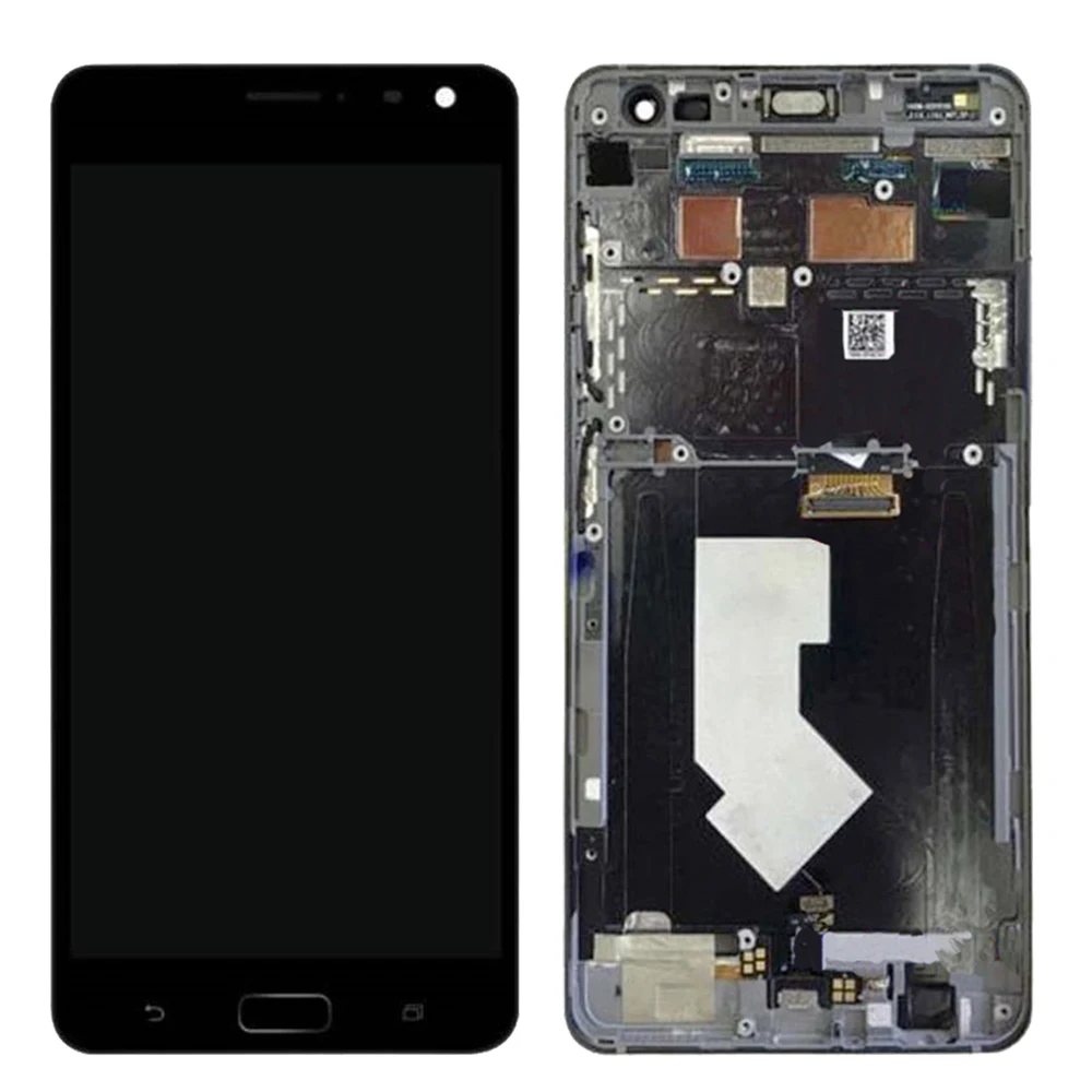 

szHAIyu LCD Display For Asus Zenfone AR ZS571KL A002 Screen Touch Digitizer Assembly Replacement With Frame