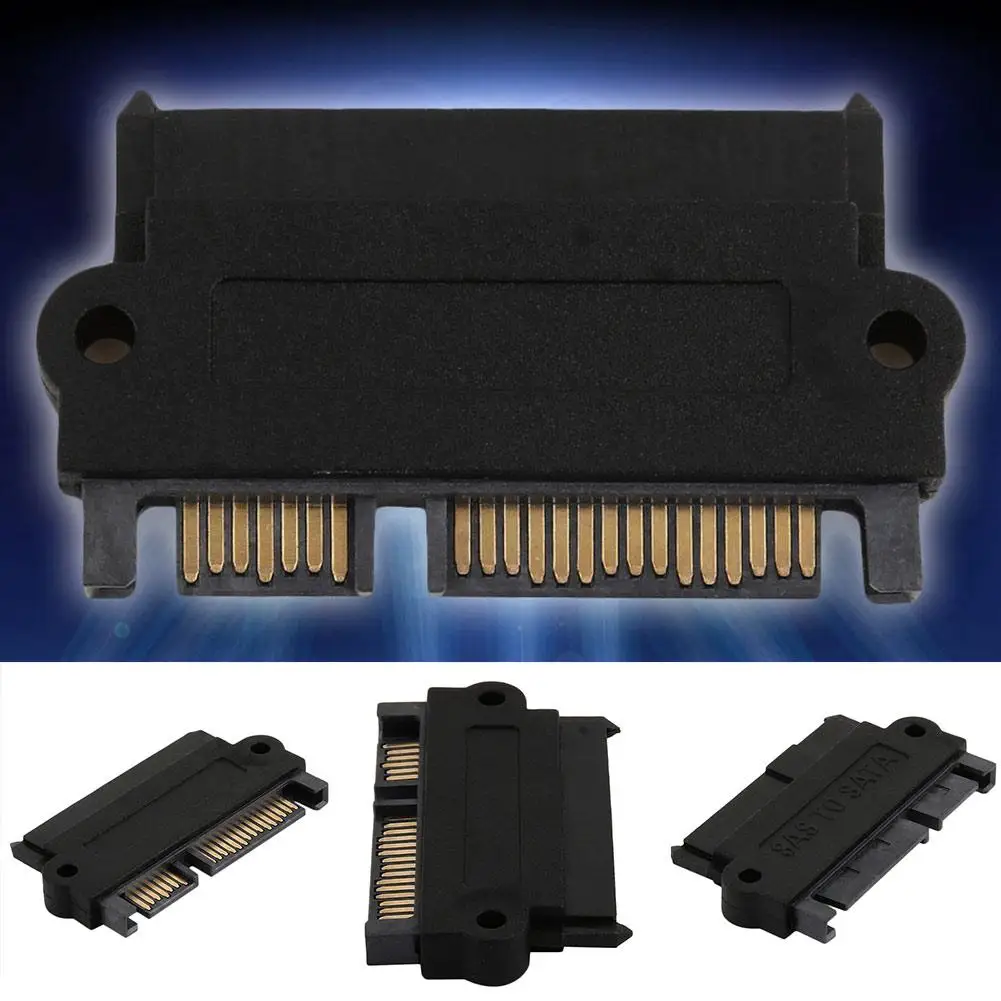 SFF-8482 SAS/sata 180 градусов угловой переходник преобразователь с прямой головкой ST для материнской платы