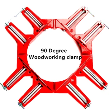 

Citop 1/4pcs Style 90 Degrees Angle Clamp Right Angle Woodworking Frame Clamps Corner Clamp Holder