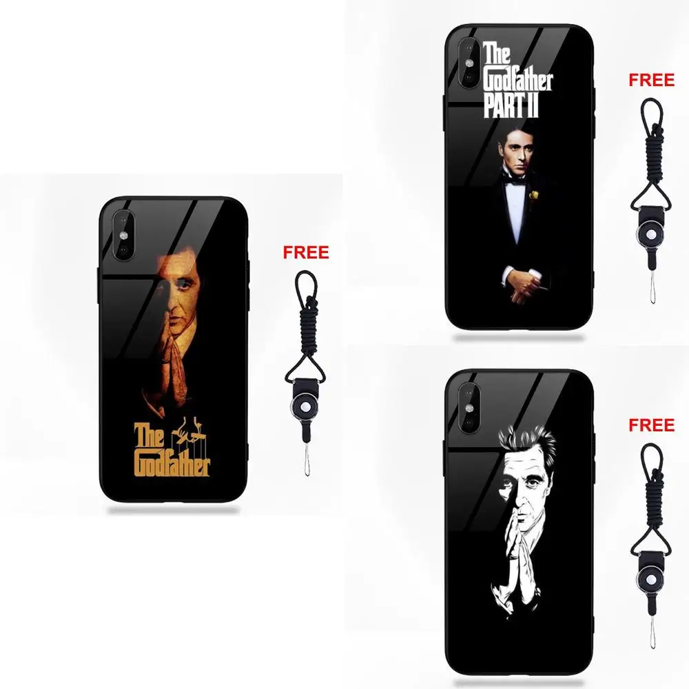 

Tempered Glass Coque The Godfather Al Pacino For Huawei Honor 7X P20 Lite Mate 10 Pro Redmi 5 Note 5A 6 For Galaxy S8 S9 Plus