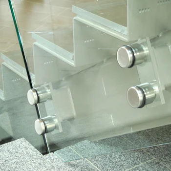 

Freeshipping SUS 304# Round Stand-Off Glass Clamp