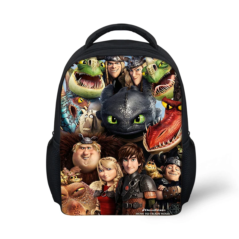 

HaoYun Kindergarten Kids Backpack How to Train Your Dragon Pattern Babies School Book Bags Cartoon Design Boys Girls Small Bags