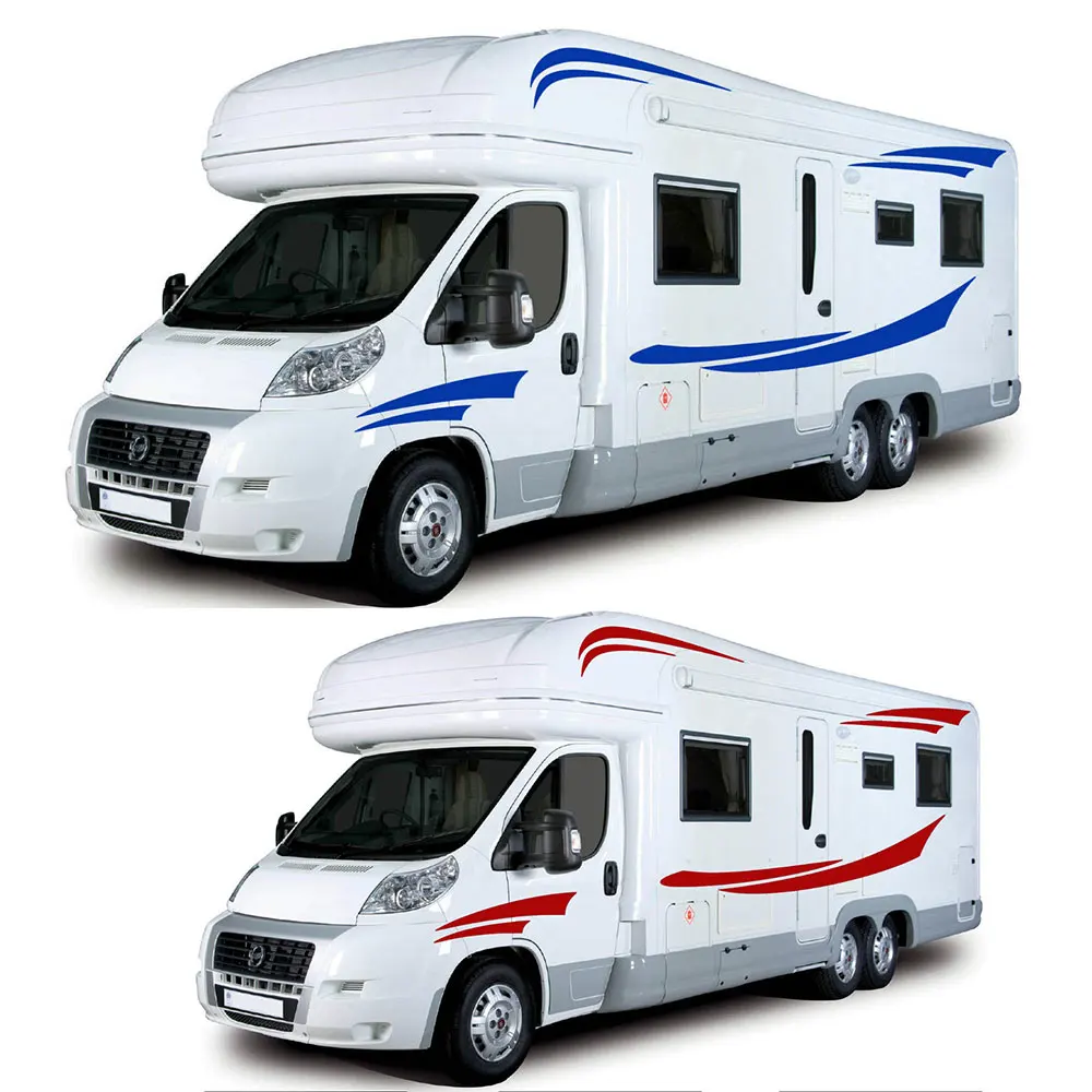 Нашивки для автомобиля-Camper Van Horsebox Caravan RV наклейки tu-775