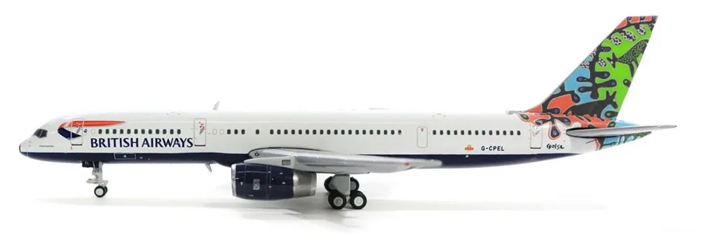 1/400 Литой Сплав 757-200 G-CPEL пассажирский самолет британских авиалиний масштаб самолета изысканная коллекция моделей моделирования