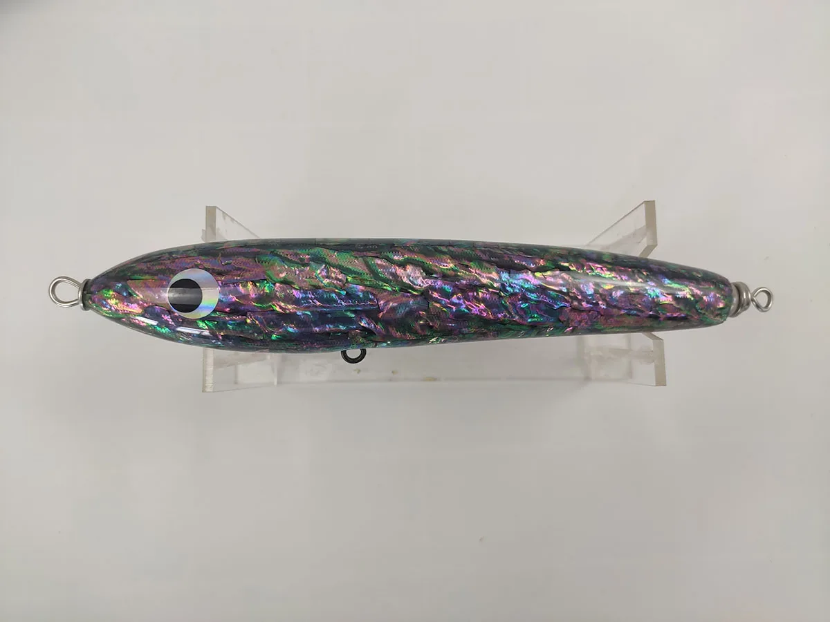 

Carpenter Wood Floating Popper Stickbait Fishing Lure for Medium And Heavy Popping for GT, Kingfish, BluefinTuna